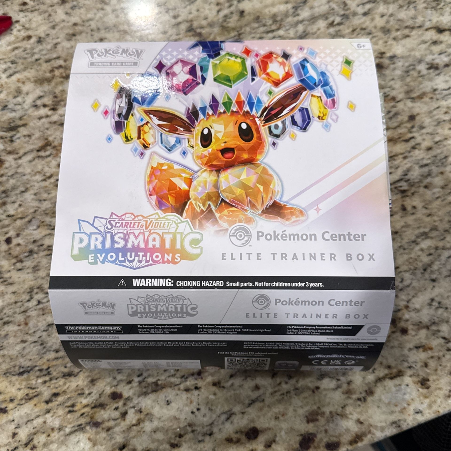 Pokémon Cards Prismatic Open Box All Cards In Box