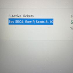 3 Tickets For LAUV On 8/17/2022 Thumbnail