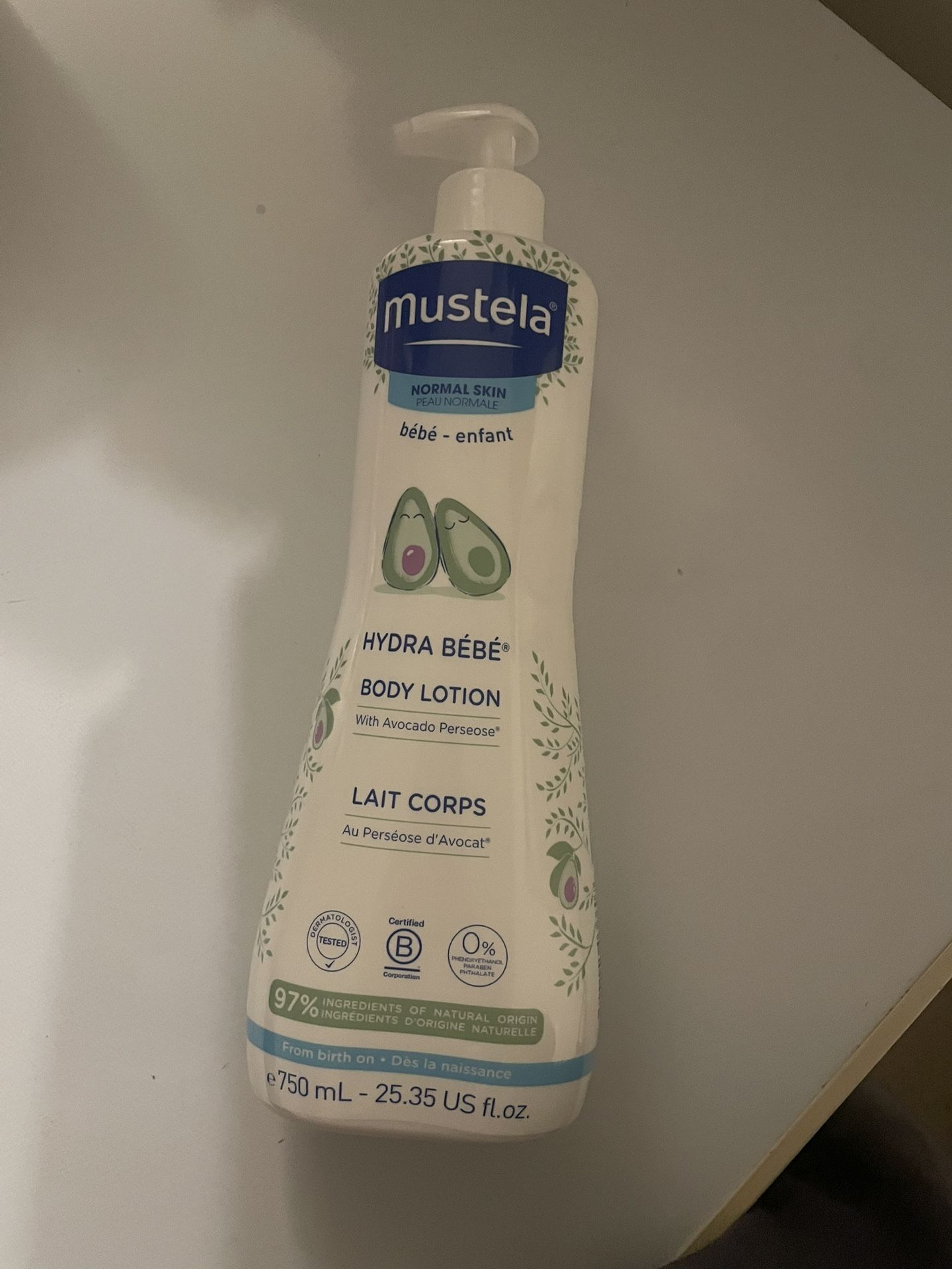 Mustela Cream 750 ml biggest size