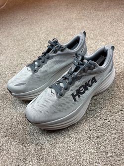 Hoka One One Bondi 8 Grey Sharkskin Men's US 11 Wide (2E)