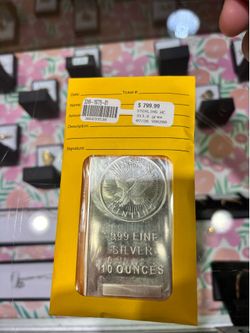 10 ounce silver bar