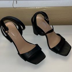 Black Target Heels 