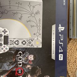 God Of War PlayStation Ps4 Pro 1tb With DualShock Controller