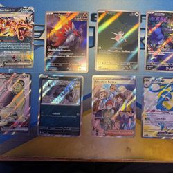 Lot Of 8 Pokemon Cards