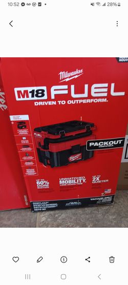 Milwaukee new vacuum pack out
