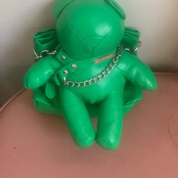 25 $ Hand Bag Purse With Teady Bear Included 