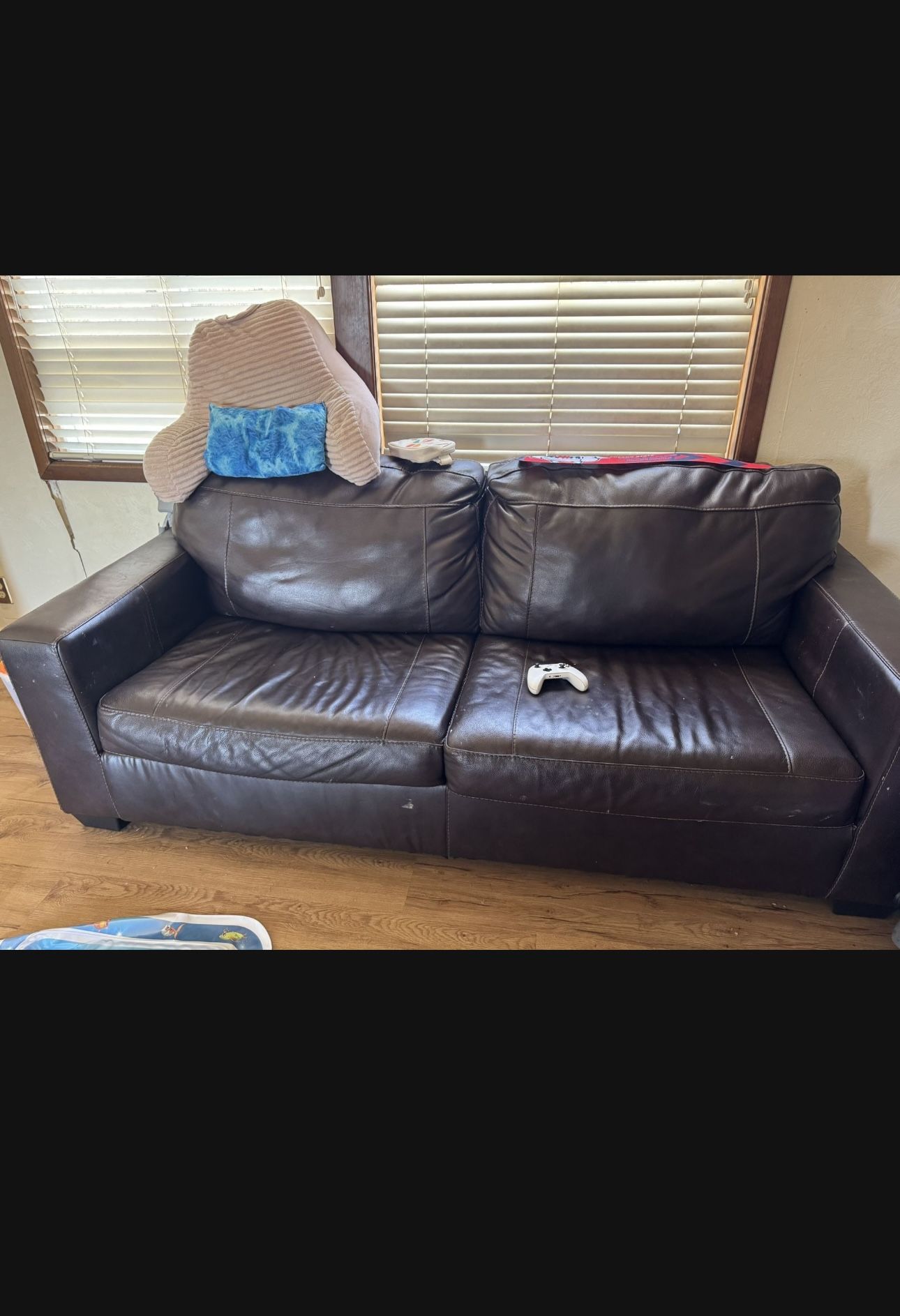 Leather Couch