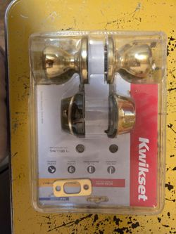 KWIKSET KEYED ENTRY NEW IN PACKAGE