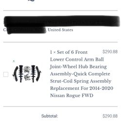 Strut-Coil Spring & Wheel Hub Bearing