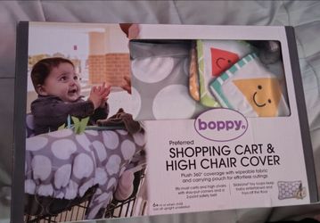 Boppy preferred shopping cart high chair cover