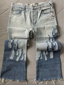 New with Tags Gallery Dept. La Blvd Flare Flame Jeans - Size 33x32