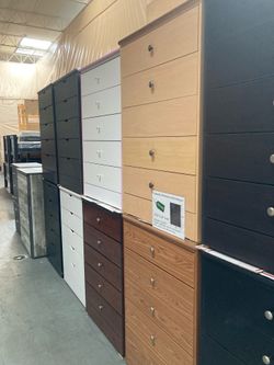 5 drawer dresser compressed