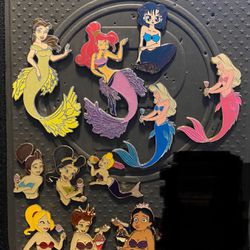 Disney Mermaid Fantasy Pins