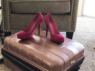 Pink heels