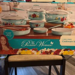 Pioneer Woman Cookware Set 