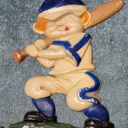 Set Of 3 Sexton Baseball Metal Wall Hangings Vintage 70's