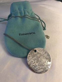 ♥️Tiffany & Co Tiffany Notes Pendant♥️