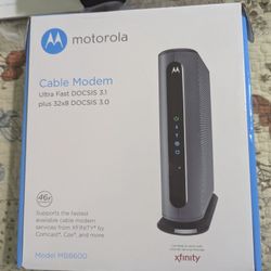 MOTOROAL MB8600 CABLE MODEM