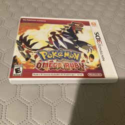 Pokémon Omega Ruby For Nintendo 3ds CIB