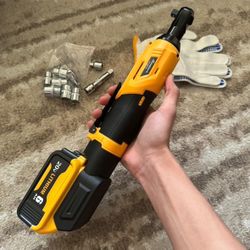 Cordless Ratchet Wrench Electric Right Angle Wrench