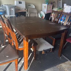FREE Table w/6 chairs