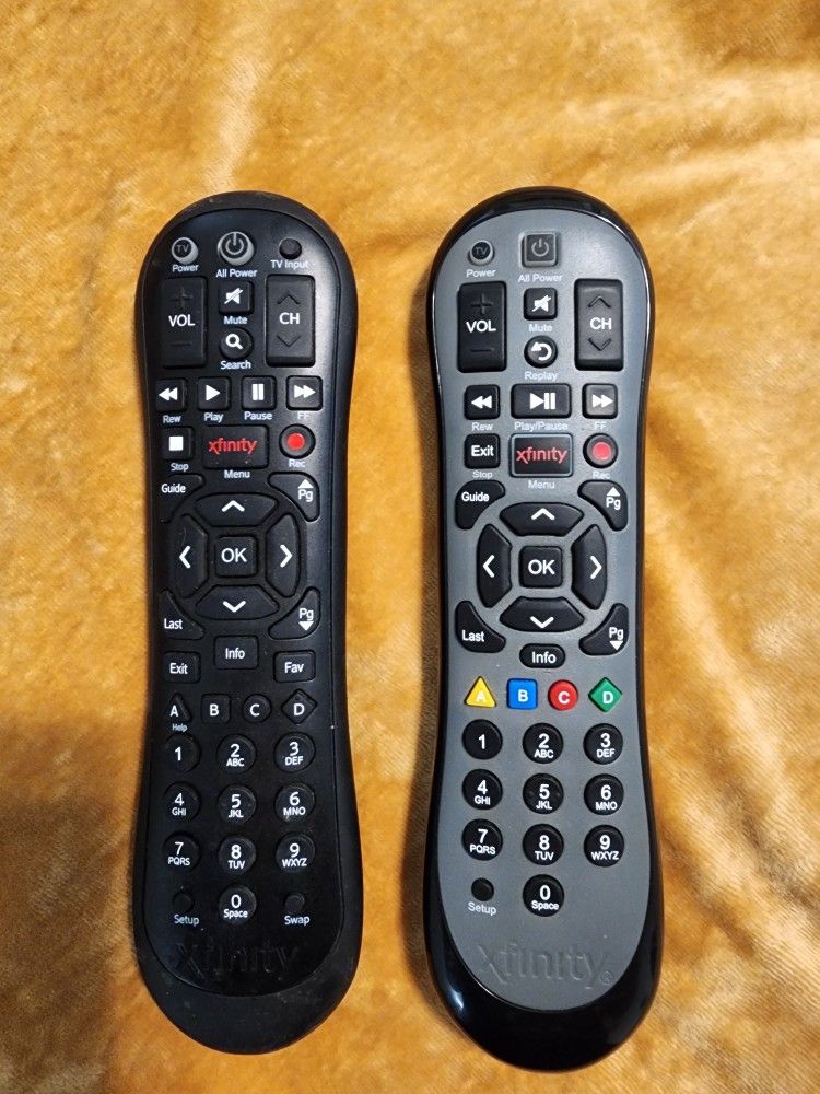 2 Xfinity Remotes
