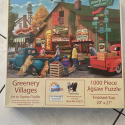 New Greenery Villages 1000 Piece Puzzle