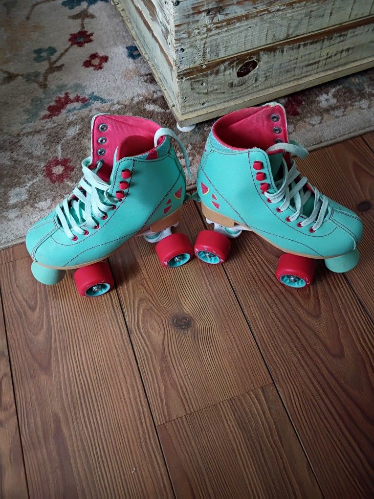 Barely Used Adjustable Kids Roller Skates