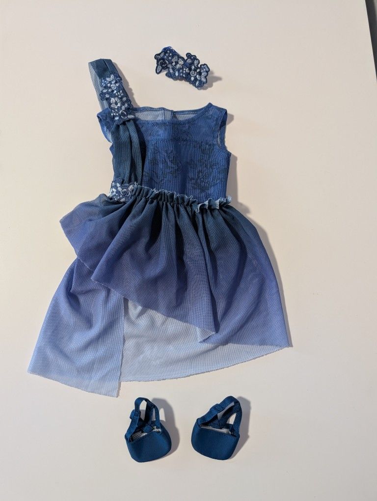 American Girl Doll Rehearsal To Recital Dance Outfit