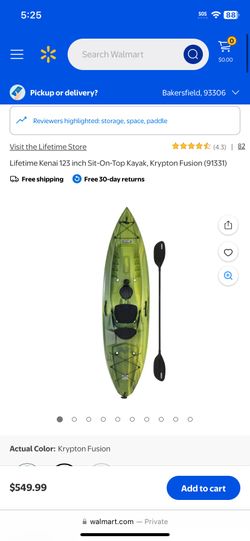 Lifetime kayak