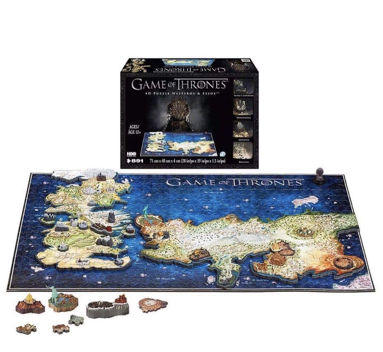 Game Of Trones 4D Puzzle