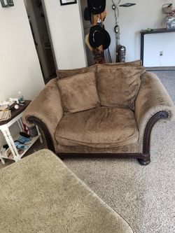 Loveseat greenish