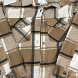 over size flannel size small 