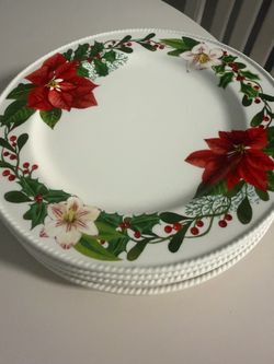 Marbella Holiday Dinner Plates (4)