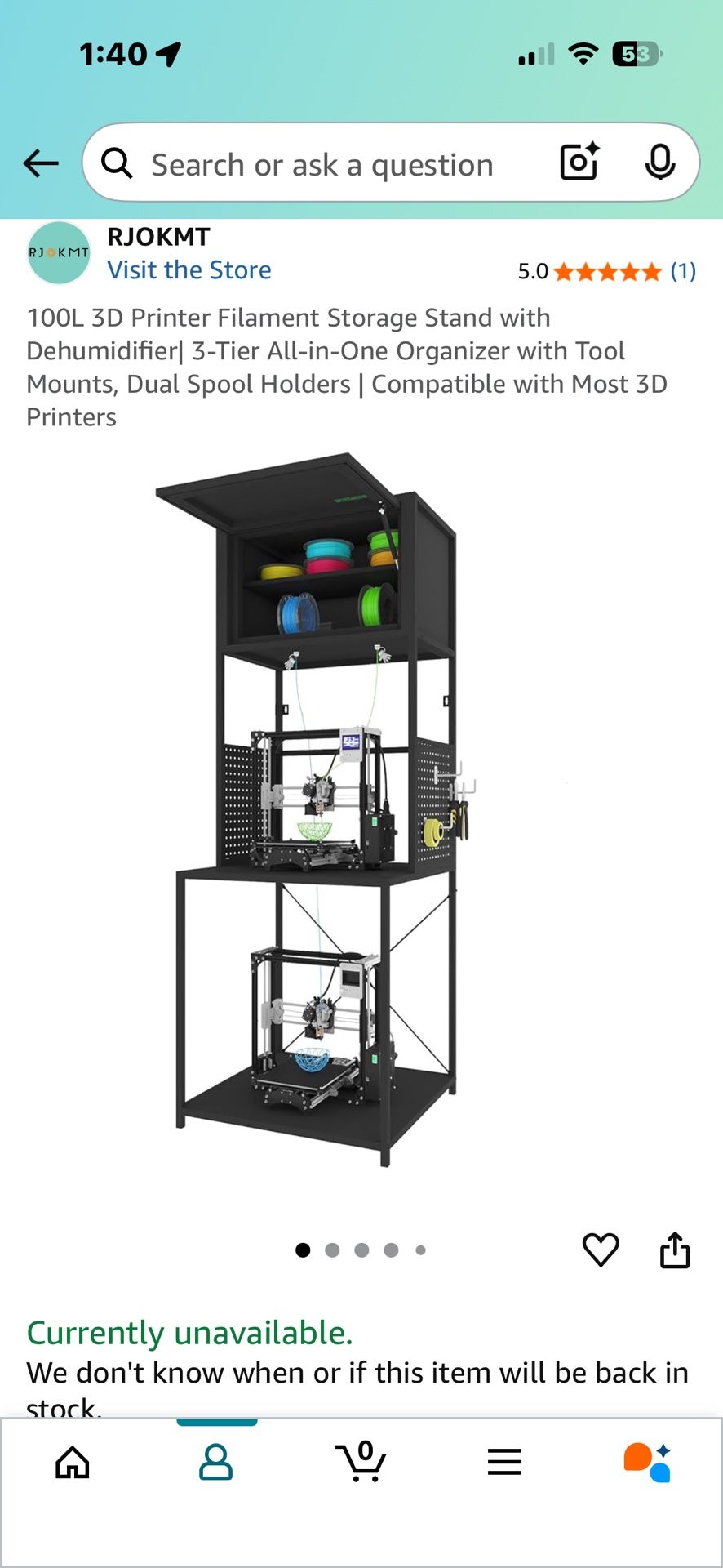 3-d Printer Stand 