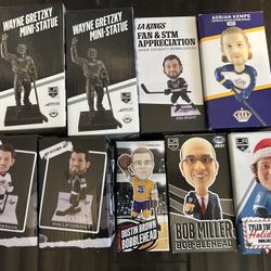 Selling or trading LA Kings hockey Bobblehead and statues