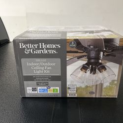 Indoor/outdoor Ceiling Fan Light Kit