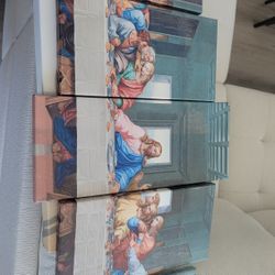 Last Supper Canvases 5 Piece