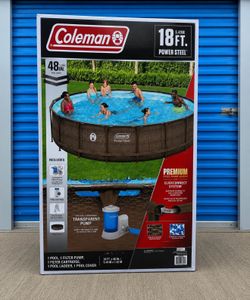 New! Coleman 18ft Pool
