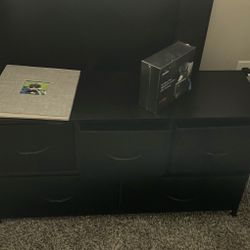 Small Black Dresser