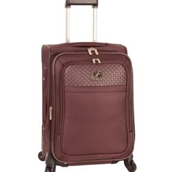 Diane Von Furstenberg Luggage Cianna 3 Piece Set Burgundy/Eggplant