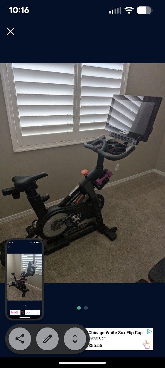 Nordictrack Commercial S22i Studio Cycle