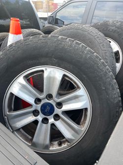 Ford F150, tires and rims