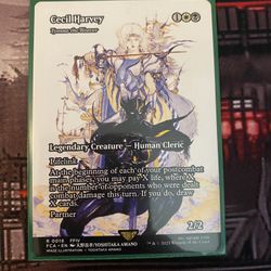 MTG // Final Fantasy Cecil Harvey // Tymna, The Weaver