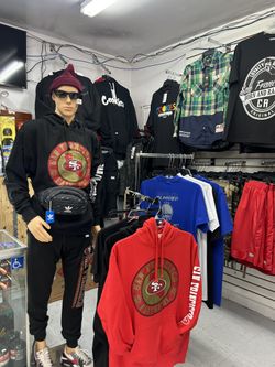 Pro Club Hoodie In Store Shopping. At Bayshore Smokshop San Francisco