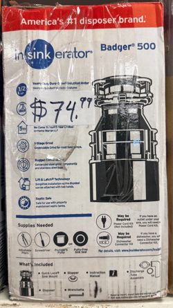 InSinkErator Badger 500 Garbage Disposal