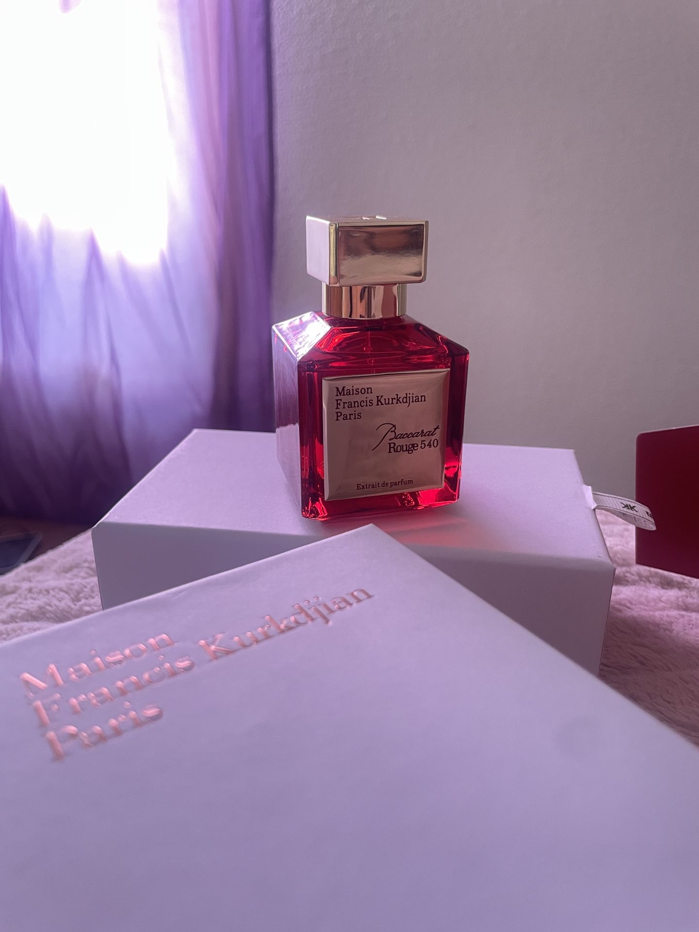 Maisan Francis Kurkdijan Baccarat Rouge 540 Perfume.