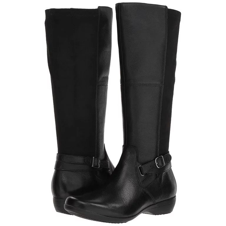 DANSKO FRANCESCA MILLED NAPPA BLACK - WOMENS SIZE 36