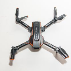 Hasakee Q10 Drone Black And Orange W Camera