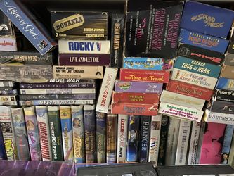 VHS. Tapes Movies. Disney. Cartoon Childrens. Adventure Romance. Military War